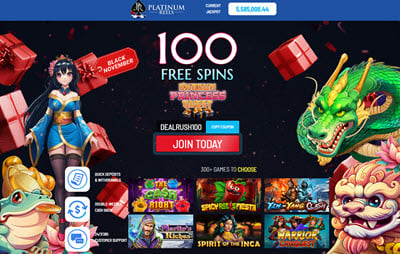 Platinum reels casino 100 free spins